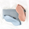 China Factory 100% Pure Mulberry Silk and Internal Filling 4 Layers 22 mm Sleeping Eye Mask with Private Label